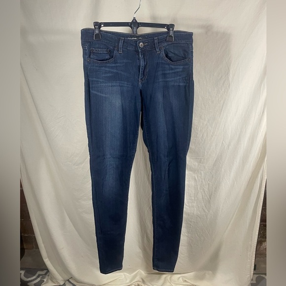 Big Star 1974 Alex Mid Rise Skinny Stretch Denim Blue Jeans Size 29L - Picture 8 of 8